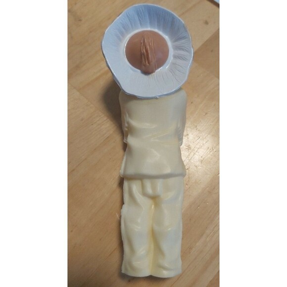 Vintage celluloid Plastic 6" Native American Indian Chief Toy Figurine - Picture 3 of 5